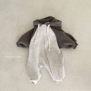 Enterito Deportivo con Cierre Gris